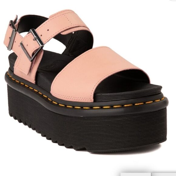 BRAND NEW DR MARTENS VOSS II ATHENA LEATHER STRAP PLATFORM SANDALS - Picture 10 of 16